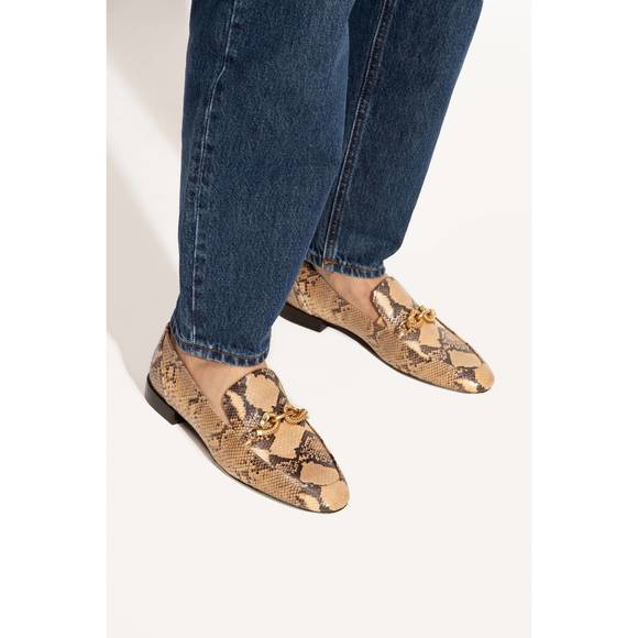 NEW TORY BURCH jessa loafer in desert dusk roccia/gold - Picture 3 of 3